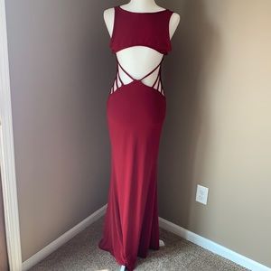 Sexy Back Maxi Dress